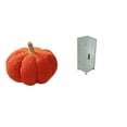 thumbnail image 1 of Cojín de sofá con forma de calabaza de Halloween y mini armario apilable para dormitorio, apartamento, decoración del hogar, 1 of 8
