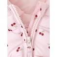 thumbnail image 2 of The Children's Place Toddler Girls Long Sleeve Print Hooded Puffer Jacket, Sizes 12M-5T, 2 of 4