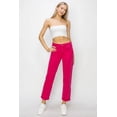 thumbnail image 5 of RISEN High Waist Rolled Hem Straight Jeans, 5 of 5