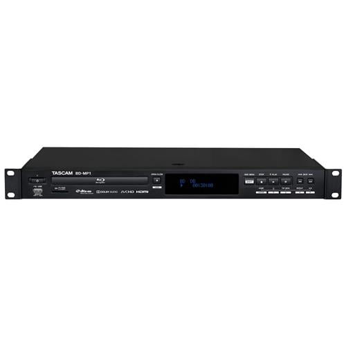 Tascam BDMP1 Rackmount ProfessionalGrade BluRay Player with SD/USB