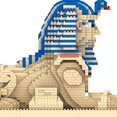 thumbnail image 3 of Bloques de Construccion Gran Esfinge TzFioy LZ8195 Arquitectura Egipto 2732 piezas, 3 of 5