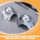 thumbnail image 3 of Raindrops 10Ud Protector De Redonda De Hierro Plata Para Cubrir Bordes Y Evitar Daños En Muebles, 3 of 7