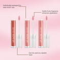 thumbnail image 5 of Glitter Lip Gloss Liquid Lipstick, Diamond Shimmer Metallic Sparkly Gloss, Long Lasting High Shine Shimmer Liquid Lipstick, Waterproof Highly Pigment Holographic Shiny Lip Makeup (Watermelon Red), 5 of 9