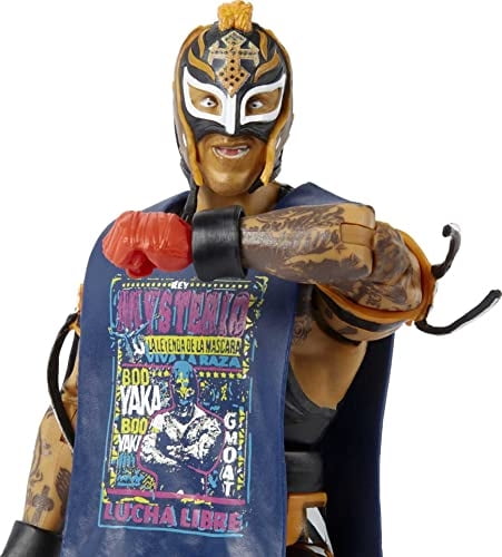 Figura de acción WWE Rey Mysterio Elite Collection WWE Walmart
