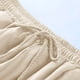 thumbnail image 5 of pstuiky Hombres bajos, Pantalones cortos informales de verano para hombre, de color liso, con múltiples bolsillos y cordón para playa. Pantalones cortos para correr para hombre, 5 of 5