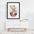 thumbnail image 6 of Wanderer - Drawing Nature Forest Rustic Vintage Surrealism Black Framed Wall Art Print 20 x 30 inches, 6 of 7
