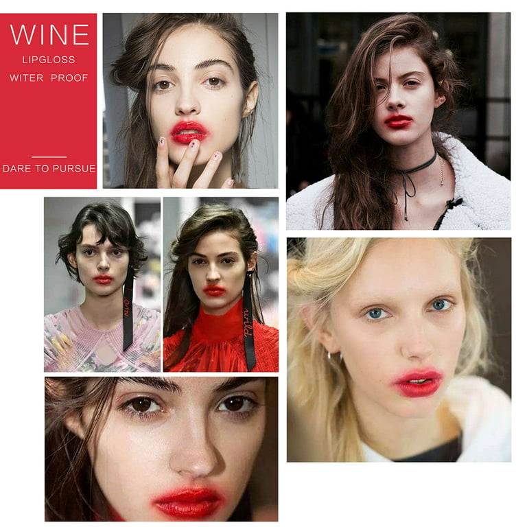  sefudun 6pcs Liquid Lipsticks,Waterproof Lasting Lipstick Gift  Set,High Pigment Lipsticks Professional Lip Stain Lip Gloss Lip Stain :  Beauty & Personal Care