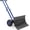 Blue Black, variant on QinaQin 29x16 Inch Snow Shovel with Wheels,Steel Blade,5-Position Angling Blade,Rubber Wheels & Double Handle,Back-Saving Snow Plow for Clearing Driveway,Sidewalks,Blue Black