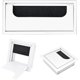 thumbnail image 1 of Ojal para mesa de escritorio, 3 uds., ojal cuadrado para escritorio, ojales para escritorio de ordenador, ojal para ordenador de aluminio, 2 uds. 80X80mm + 1 Uds. 80X160mm para Cable de mesa de e, 1 of 5