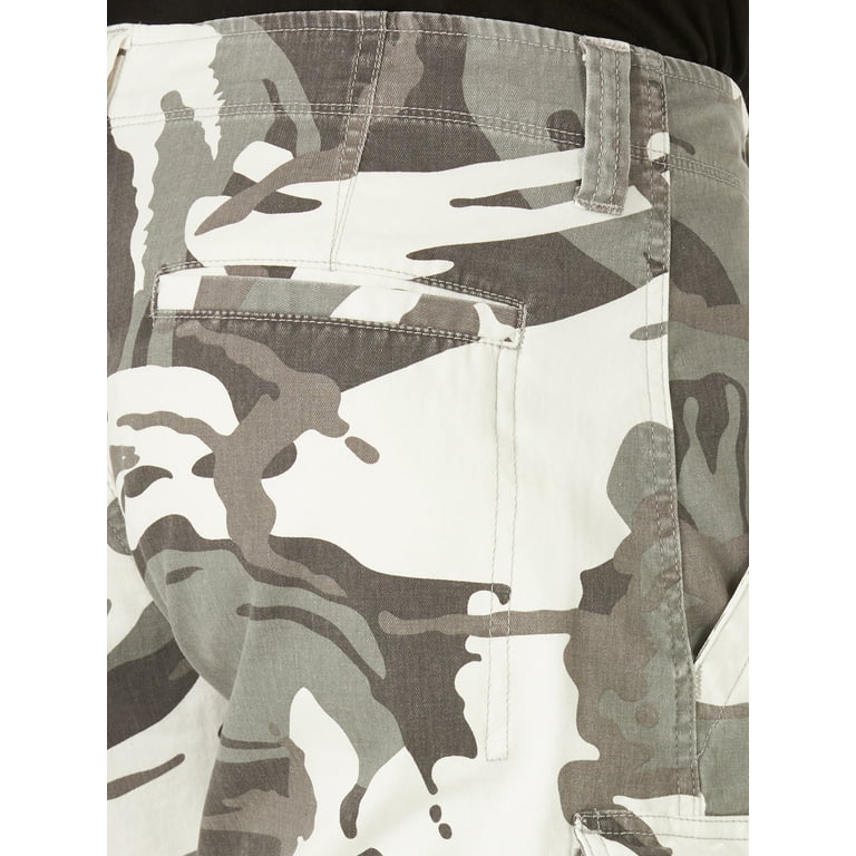 Wrangler white camo cargo shorts hotsell