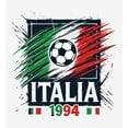 thumbnail image 4 of World Cup 1994 Italia Adult White Crew Neck Short Sleeve Tee-XXL, 4 of 4