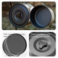 thumbnail image 2 of Olla Camping Portátil Ndcxsfigh Con Tapa y Plegable grande, 2 of 9