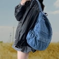 thumbnail image 4 of Mochila GAMLFL Light Wash Jeans para mujer y hombre, 4 of 6