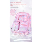 Backpacks for Girls with Charm,Schoolbags for Primary School Kids 8-14 Years,Kids Girls Teens Back to School Waterproof Large-Capacity Backpacks,Dreamy Purple
