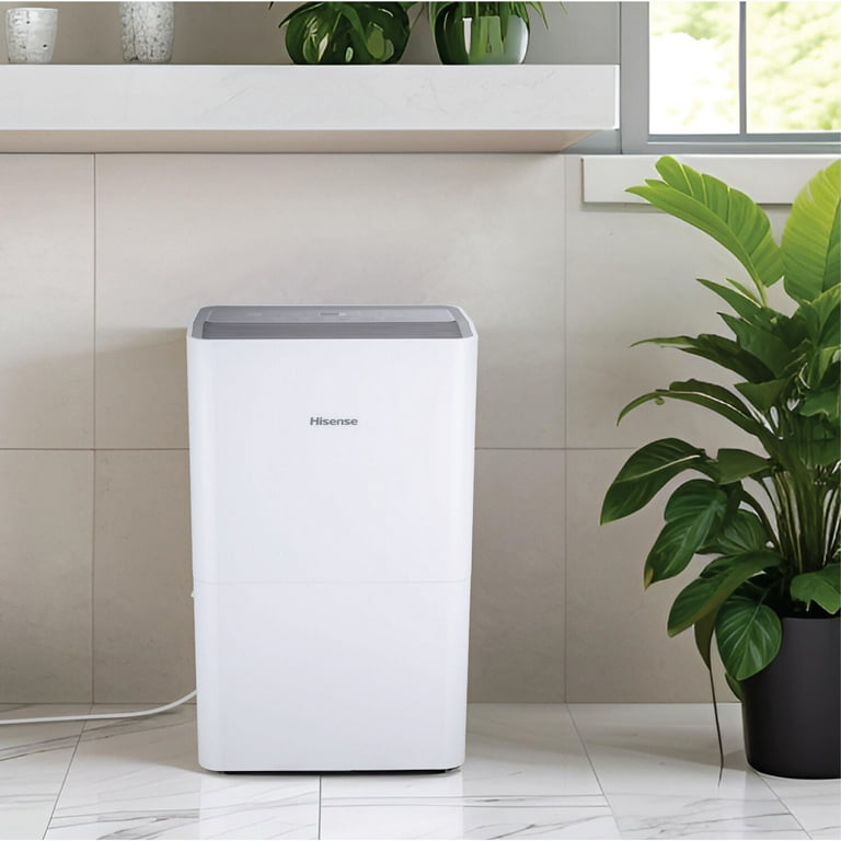 Hisense 50 Pint 4500 sq ft Dehumidifier, Adjustable Hisense 50 Pint 4500 sq ft Dehumidifier, Adjustable