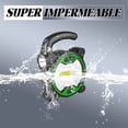 thumbnail image 2 of HIBIBUD 5.2" Green LED Work Light, Portable Camping Light, Battery Powered COB Flood Lamp, 2 of 7