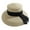 Beige, variant on Women Girls Straw Cap Hepburn Style Lightweight Braided Caps One Size Multiple Color Elegant Lady Daily Accessories
