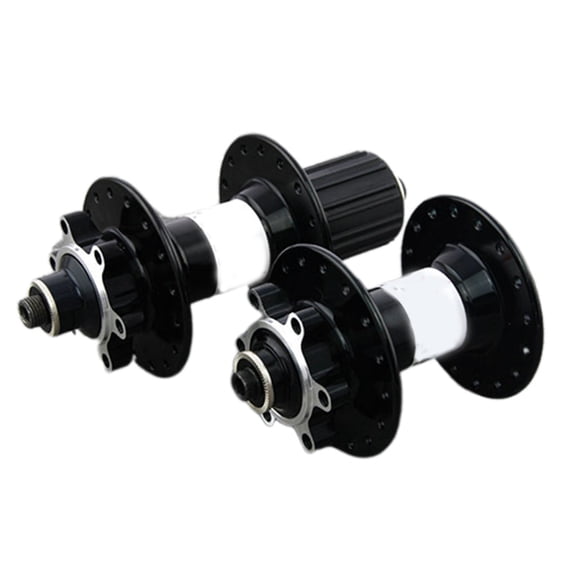 (Front and rear 1 pair) 32-hole cassette hub - black