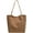 Camel, variant on Vegan Leather Tote Bag for Women Casual Large Shoulder Bag Retro PU Hobo Purse Bags Work Travel Shopping
