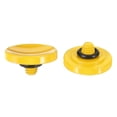 thumbnail image 1 of Unique Bargains Shutter Release Button Soft Shutter Release Button Copper Camera Shutter Button Concave, Yellow 2 Pack, 1 of 6