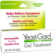 Yeast-Gard Homeopathic Formula Gel Soothes & Cools - 1 Ounce