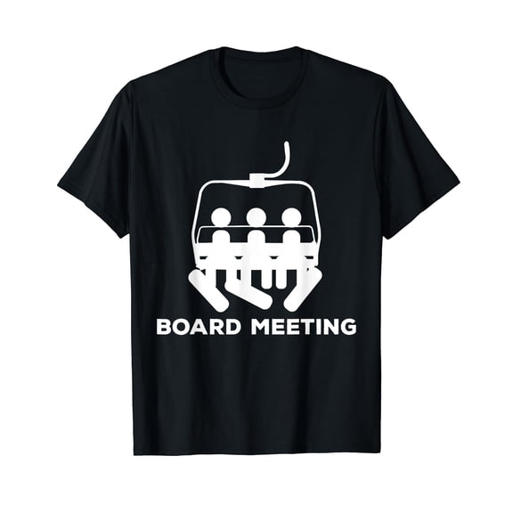 Snowboard Meeting Gift Idea - Snowboarding Vacation Skiing T-Shirt