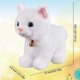 thumbnail image 4 of 26-27 White Plush Cat Stuffed Animal Interactive Cat Robot Toy, Robotic Cat Barking Meow Kitten Touch Control, Electronic Cat Pet, Robot Cat Kitty Toy, 4 of 5