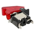 thumbnail image 5 of 1Pcs On/Off Toggle Switch Asw-07D Led Light Diaphanous Cover 12V/24V 20A Red Clear Cover+Red Led, 5 of 10
