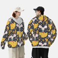 thumbnail image 6 of Kdxio Mouse Cheese Print Women Men Sun Protection UPF 50+ Jackets Zip Up Long Sleeve Hoodie Hiking Lightweight with Pockets, 6 of 8