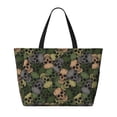 thumbnail image 2 of Honeii Camouflage Skulls for Tote Bag with Adjustable Strap,Beach Bag, Waterproof Sandproof Beach Tote Bag, Large Capacity Foldable Beach Bags, 2 of 7