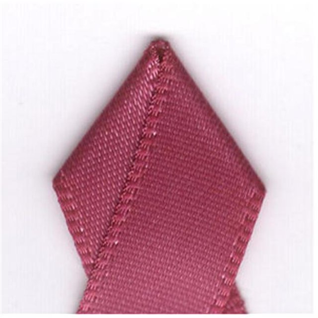 Papilion R074400160169100Y .63 in. Double-Face Satin Ribbon 100 Yards - Rosewood