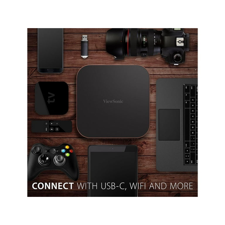 ViewSonic M2 1080p Mini Projector, Auto Focus, Harman Kardon ViewSonic M2 1080p Mini Projector, Auto Focus, Harman Kardon