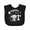 AB-Black, variant on Inktastic Happy 1st Birthday Monkey Party Theme Boys or Girls Baby Bib