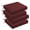 Burgundy-18.5x16x3 Inch (Pack of 4), variant on Outdoor Chair Cushions Set Of 4 For Patio Furniture Water-resistant With Ties High Density Foam Seat Cushion 17" X 16" 2" Navy