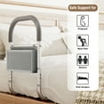 HanrayCare Bed Rails for Elderly Safe, NonSlip & Height Adjustable & Storage Pocket, up to