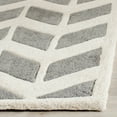 thumbnail image 3 of SAFAVIEH Chatham Easton Geometric Wool Runner Rug, Dark Gray/Ivory, 2'3" x 7', 3 of 7