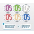 thumbnail image 3 of AcuRite 14.5" Oversized, Multicolor LED Clock with Indoor Temperature (75160M), 3 of 14