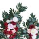 thumbnail image 5 of Arreglo floral colgante de rosas artificiales de estilo rústico. 80cmX50cm, 5 of 5