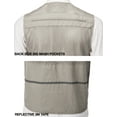 thumbnail image 5 of H2H Men's Active Lightweight Outdoor Vests Work Fishing Travel Utility Summer Vest with Multiple Pockets (CMOV058), 5 of 6