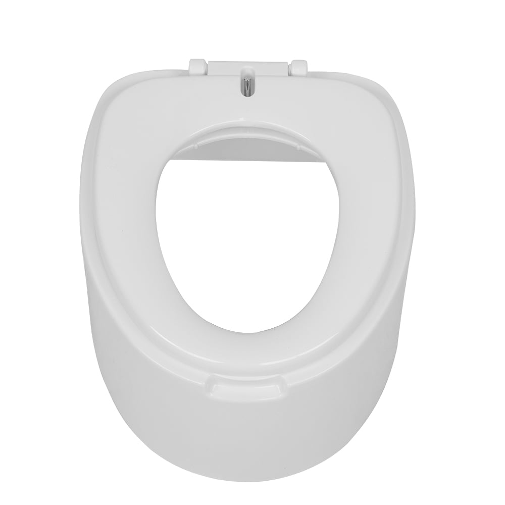 Portable Toilet with Non-slip insert Grey