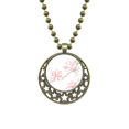 thumbnail image 1 of Acuarela Flor de melocotonero Colgante Estrella Collar Luna Cadena Joyas Unbranded M, 1 of 3