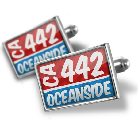 Cufflinks 442 Oceanside, CA red/blue - NEONBLOND