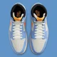 thumbnail image 5 of N I-K-E A i r-Jor-dan 1 High Zoom CMFT 2 Shoes University Blue Sail DV1307-184 Men's, 5 of 6