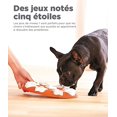 thumbnail image 2 of Puzzlecomederocazadeperrosexterior-naranjaPizza-interactiva/dulces, 2 of 5