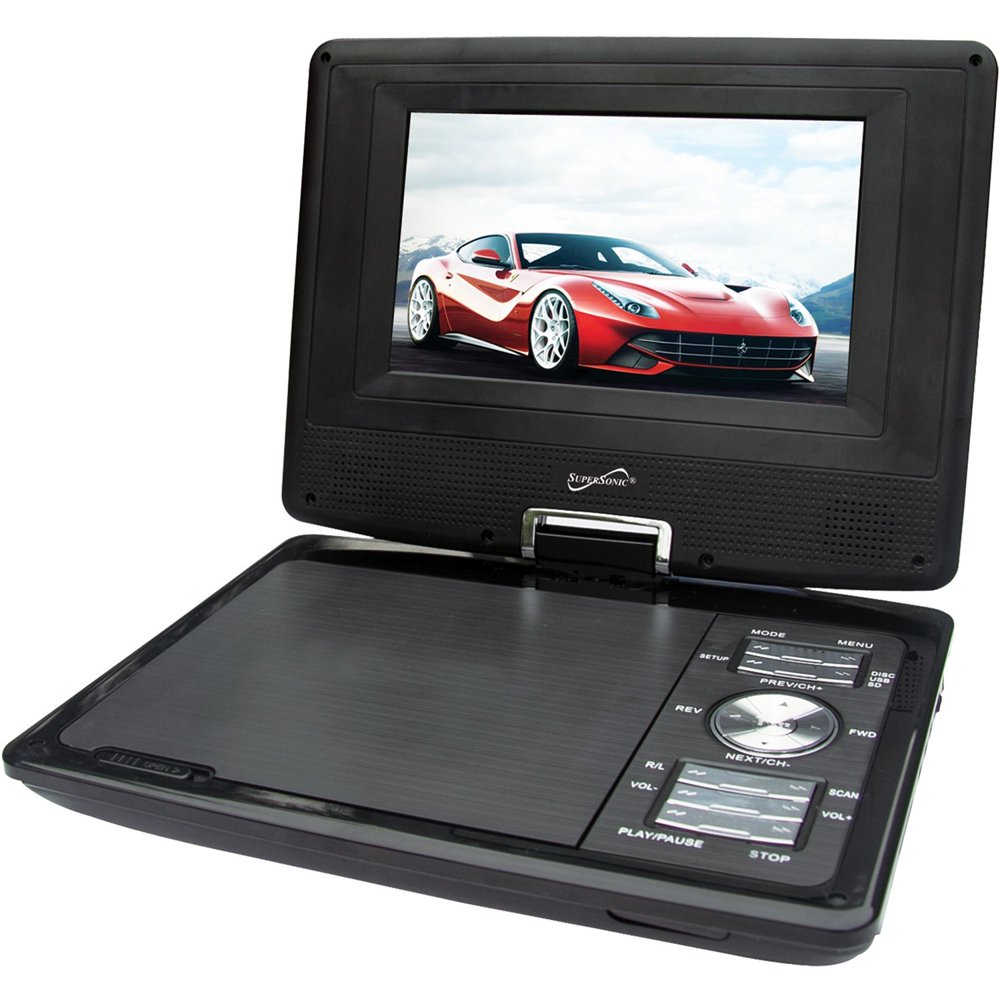 7" DVD Player with TV Tuner
