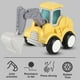 thumbnail image 4 of Vehículos de construcción de ingeniería de tipo empuje de dibujos animados, decoración de juguete, coches de granja, modelo de educación temprana, niños, niños, regalo para bebés, excavadora seitruly  FN000742-03B, 4 of 7