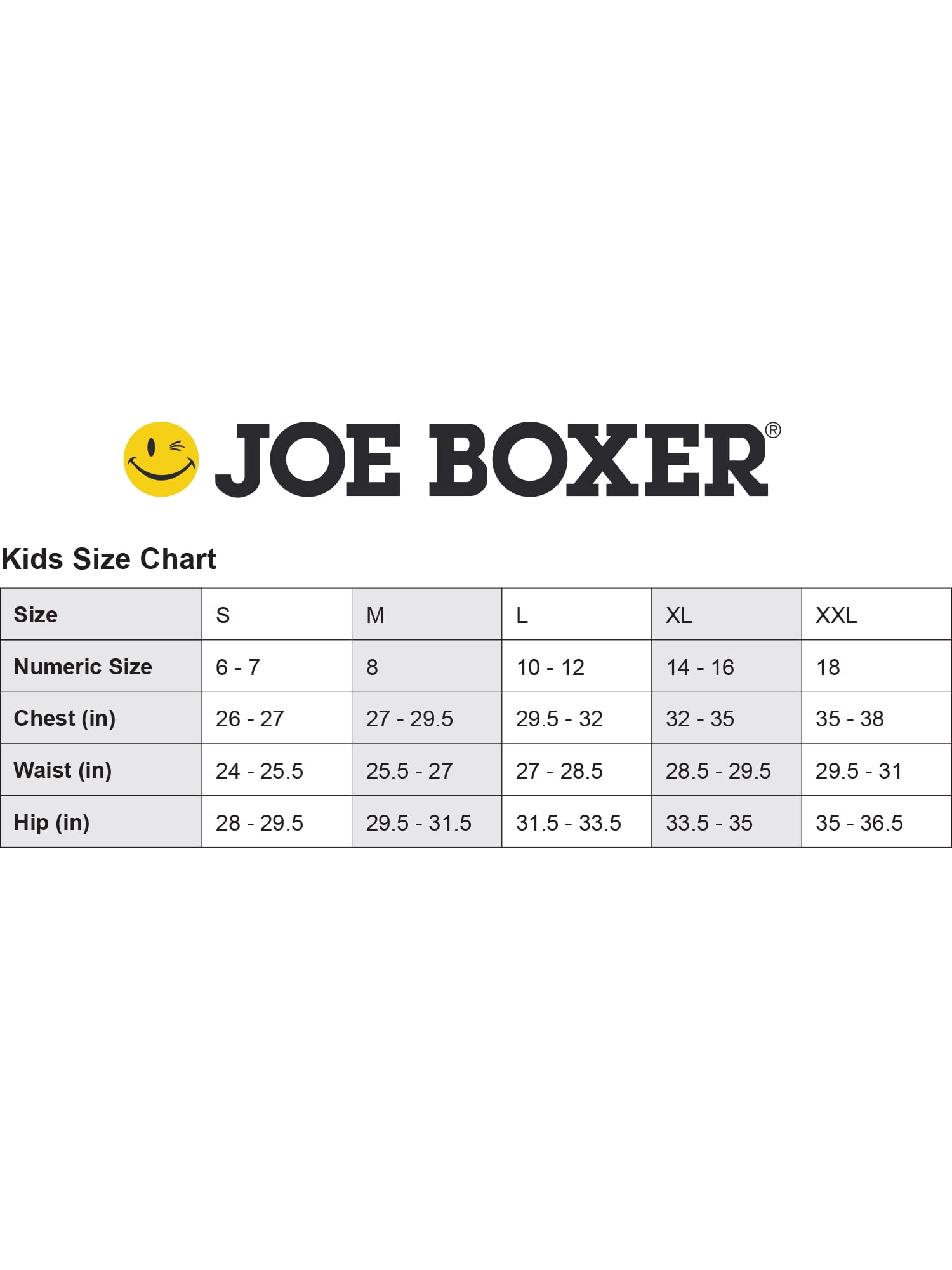 Joe Boxer Boys Short Sleeve Top and Pants Pajama Set, 2 Piece, Sizes S-XXL