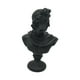 thumbnail image 2 of Busto de dios griego pequeño, decoración de escritorio para oficina, sala de estar, versátil. Apolo negro, 2 of 9