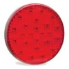 Grote SuperNova ® 4" Full-Pattern LED Stop Tail Turn Light, Grommet Mount, Male Pin, Red