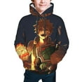 thumbnail image 4 of My Hero Academia Bakugo Katsuki Kids' Hoodie 3d Print Sweatshirt Soft Pullover Hooded With Big Pockets For Boys Or Girls Small, 4 of 8